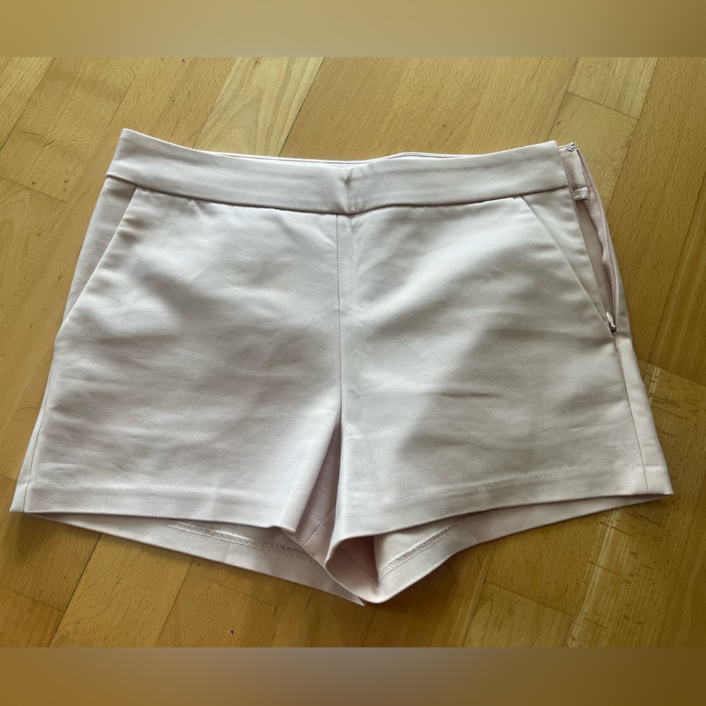 Pale pink shorts